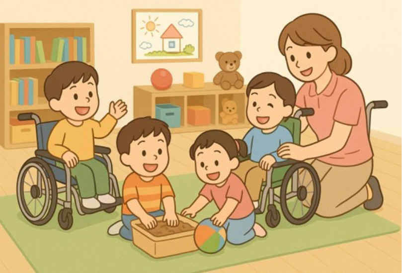 東京都渋谷区にある発達支援・児童指導員のお仕事求人