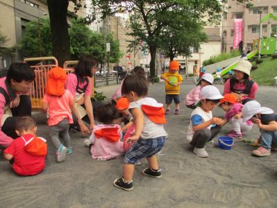 神奈川県横浜市中区花咲町1-17　明光ビル１・２階にある、保育のお仕事求人